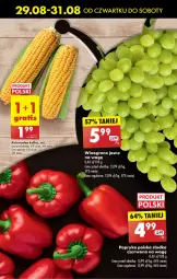 Gazetka promocyjna Biedronka - Od Czwartku - Gazetka - ważna od 04.09 do 04.09.2024 - strona 23 - produkty: Papryka, Wino, Kukurydza, Fa