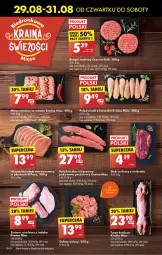 Gazetka promocyjna Biedronka - Od Czwartku - Gazetka - ważna od 04.09 do 04.09.2024 - strona 26 - produkty: Kurczak, Stek wołowy, Polędwiczka wieprzowa, Stek, Tusz, Polędwiczki z kurczaka, Burger, Grill