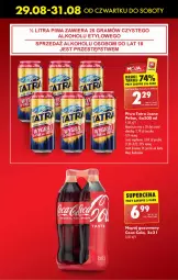 Gazetka promocyjna Biedronka - Od Czwartku - Gazetka - ważna od 04.09 do 04.09.2024 - strona 9 - produkty: Piwa, Piwo, Gra, Coca-Cola, Tatra, Napój gazowany, Napój, LG, Fa
