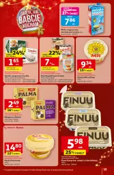 Gazetka promocyjna Auchan - Święta jak babcię kocham Hipermarket - Gazetka - ważna od 23.12 do 23.12.2025 - strona 15 - produkty: Masło klarowane, Koc, Palma, Smalec, Margaryna, Mola, Mleko zagęszczone, Słynne, Finuu, Słynne MR Roślinne, Masło, Mleko, LG