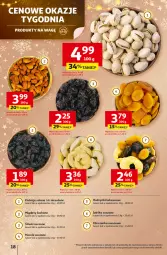 Gazetka promocyjna Auchan - Święta jak babcię kocham Hipermarket - Gazetka - ważna od 23.12 do 23.12.2025 - strona 18 - produkty: Pistacje, Migdały łuskane, Migdały, Rodzynki, Jabłka