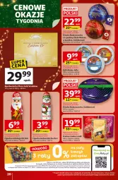 Gazetka promocyjna Auchan - Święta jak babcię kocham Hipermarket - Gazetka - ważna od 23.12 do 23.12.2025 - strona 20 - produkty: Kit Kat, Top, Praliny, Lindor, Kosz, Figurka bałwan, Lindt