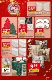 Gazetka promocyjna Auchan - Święta jak babcię kocham Hipermarket - Gazetka - ważna od 23.12 do 23.12.2025 - strona 33 - produkty: Ser, Choinka, Inka, Poduszka dekoracyjna, Poszewka, Obrus, Poduszka