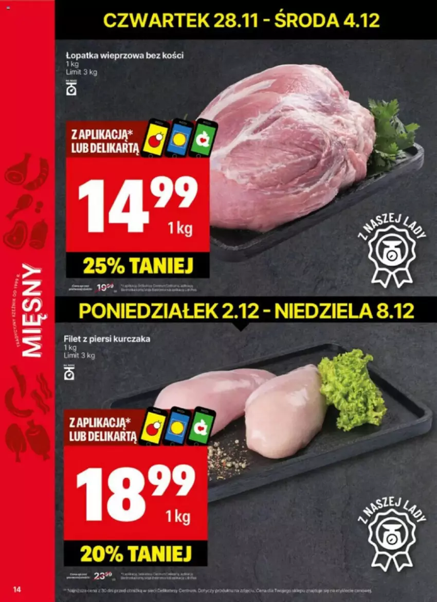 Gazetka promocyjna Delikatesy Centrum - ważna 02.12 do 08.12.2024 - strona 6 - produkty: Filet z piersi kurczaka, Koc, Kurczak, Tran