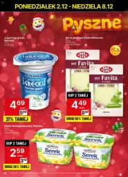 Gazetka promocyjna Delikatesy Centrum - Gazetka - ważna od 08.12 do 08.12.2024 - strona 30 - produkty: Ser, Favita, Czosnek, Bakoma, Szpinak, Fa