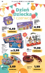 Gazetka promocyjna Netto - Gazetka spożywcza 26.05-1.06 - Gazetka - ważna od 01.06 do 01.06.2022 - strona 10 - produkty: Wafle, Donut, Kinder, Milka