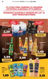 Gazetka promocyjna Netto - Gazetka spożywcza 26.05-1.06 - Gazetka - ważna od 01.06 do 01.06.2022 - strona 12 - produkty: Piwa, Piwo, Gin, Gra, Lemoniada, Oranżada, Tymbark, Kubuś, Harnaś, Captain Jack