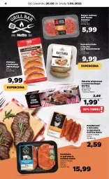 Gazetka promocyjna Netto - Gazetka spożywcza 26.05-1.06 - Gazetka - ważna od 01.06 do 01.06.2022 - strona 4 - produkty: Kurczak, Sos, Sok, Sokołów, Polędwiczki z kurczaka, Burger, Morliny, Kaszanka, Grill, Kasza, Kiełbasa