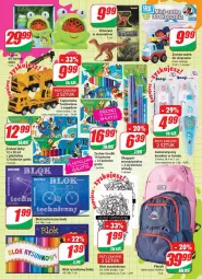 Gazetka promocyjna Dino - Gazetka - Gazetka - ważna od 23.08 do 23.08.2022 - strona 20 - produkty: Gra, BIC, Długopis, Dinozaur, Plecak, LANA, Fa