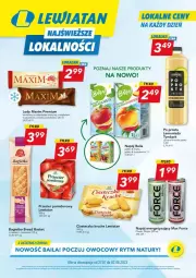 Gazetka promocyjna Lewiatan - Gazetka - ważna od 02.08 do 02.08.2023 - strona 1 - produkty: Lemoniada, Lody, Bagietka, Tymbark, Limonka, Napój, Mięta