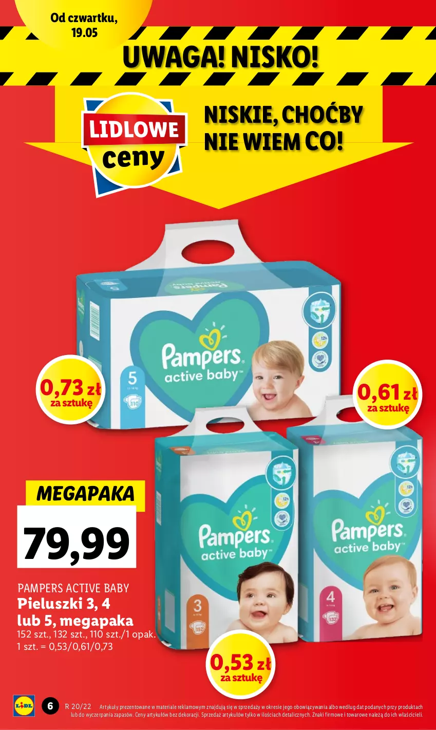 Gazetka promocyjna Lidl - GAZETKA - ważna 19.05 do 21.05.2022 - strona 6 - produkty: Pampers, Waga