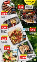 Gazetka promocyjna Lidl - GAZETKA - Gazetka - ważna od 21.05 do 21.05.2022 - strona 25 - produkty: Kurczak, Ser, Filet z piersi kurczaka, Pstrąg tęczowy, Tusz, Pstrąg, Grill