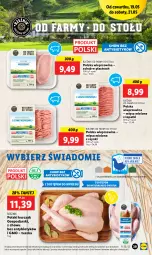 Gazetka promocyjna Lidl - GAZETKA - Gazetka - ważna od 21.05 do 21.05.2022 - strona 39 - produkty: Kurczak, Mięso mielone z szynki, Mięso mielone, Por, Wieprzowina, Tusz, Mięso, Fa