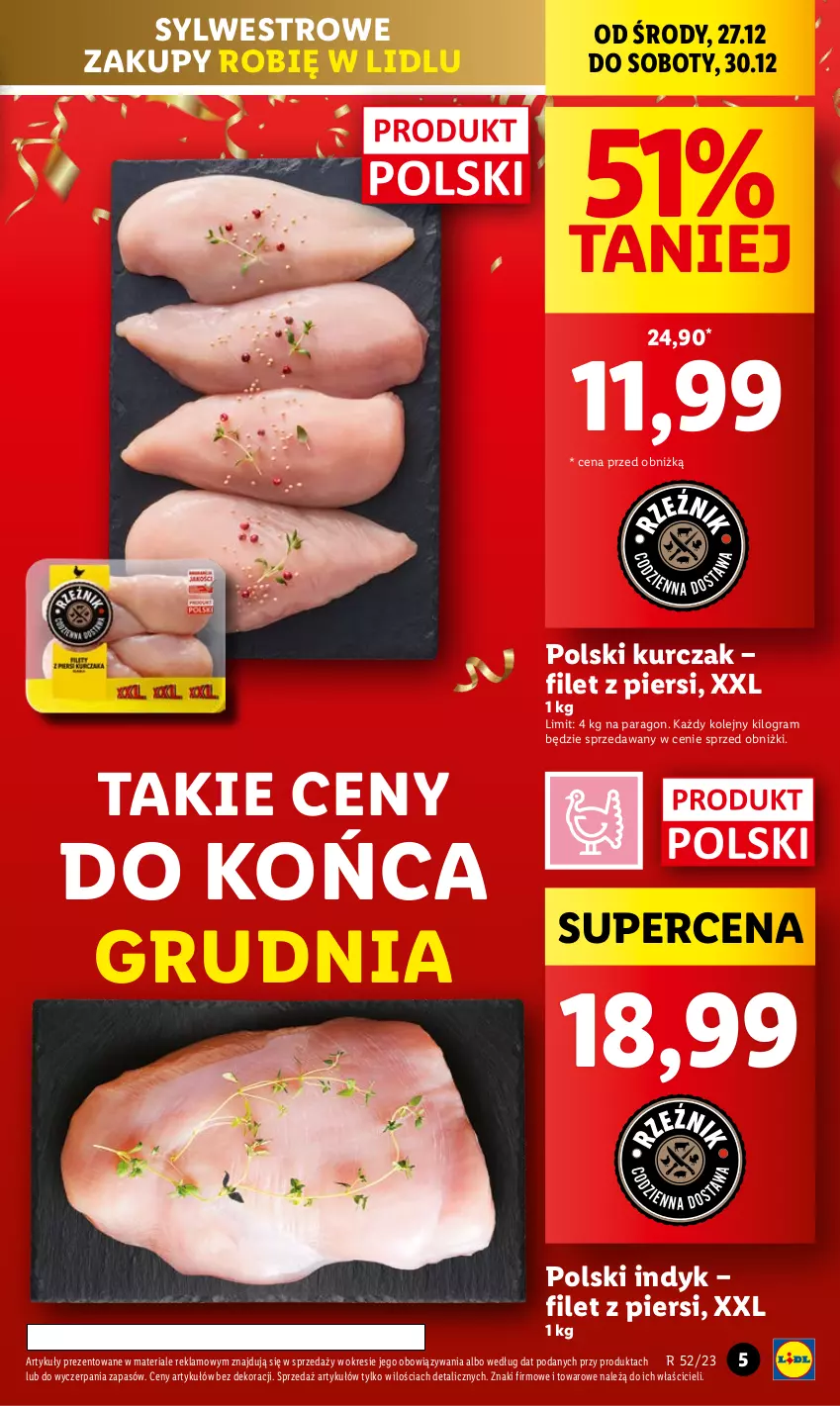 Gazetka promocyjna Lidl - GAZETKA - ważna 27.12 do 30.12.2023 - strona 5 - produkty: Gra, Kurczak, Olej