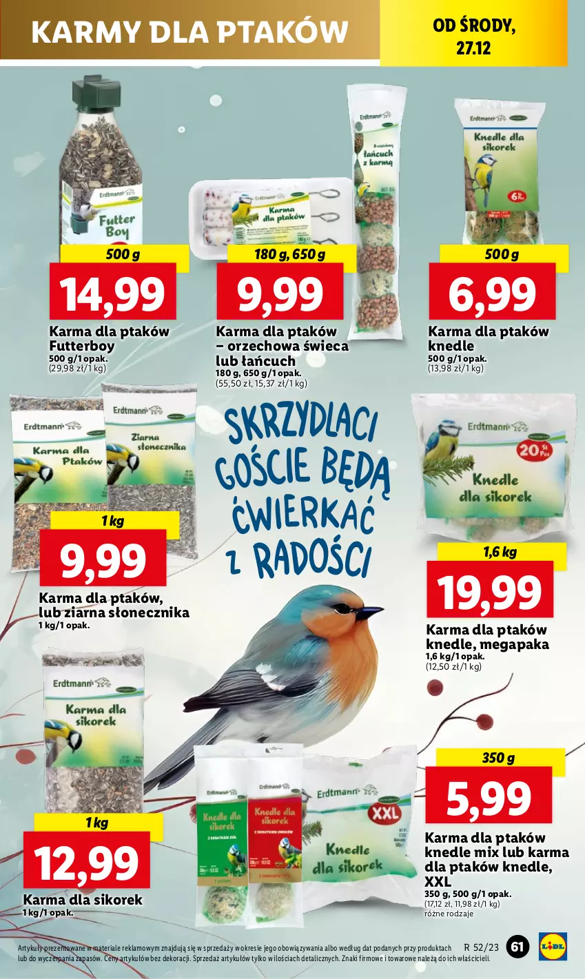 Gazetka promocyjna Lidl - GAZETKA - ważna 27.12 do 30.12.2023 - strona 61 - produkty: Knedle