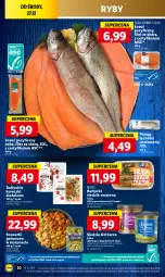Gazetka promocyjna Lidl - GAZETKA - Gazetka - ważna od 30.12 do 30.12.2023 - strona 30 - produkty: Ser, Pstrąg tęczowy, Pstrąg, Krewetki, Koreczki śledziowe