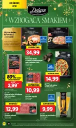 Gazetka promocyjna Lidl - GAZETKA - Gazetka - ważna od 30.12 do 30.12.2023 - strona 36 - produkty: Sos, Salami, Kosz, Pizza, Krewetki, Kiełbasa