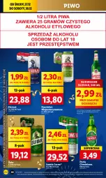 Gazetka promocyjna Lidl - GAZETKA - Gazetka - ważna od 30.12 do 30.12.2023 - strona 46 - produkty: Piwo, Ser, Kasztelan, Perła, Harnaś, Olej