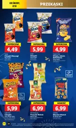 Gazetka promocyjna Lidl - GAZETKA - Gazetka - ważna od 30.12 do 30.12.2023 - strona 54 - produkty: Ketchup, Cheetos, Ser, Papryka, Chipsy, Chrupki, Pizza, Przysnacki, Lorenz, Monster Munch