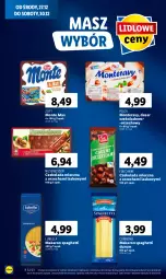 Gazetka promocyjna Lidl - GAZETKA - Gazetka - ważna od 30.12 do 30.12.2023 - strona 62 - produkty: Lubella, Makaron, Ser, Rum, Zott, Bell, Tera, Czekolada mleczna, Pilos, Spaghetti, Czekolada, Bella, Deser, Monte