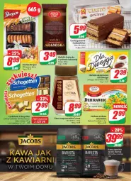 Gazetka promocyjna Dino - Gazetka - Gazetka - ważna od 18.05 do 18.05.2021 - strona 4 - produkty: Gra, Kawa ziarnista, Kawa, Jacobs, Herbata, Kakao, Fa