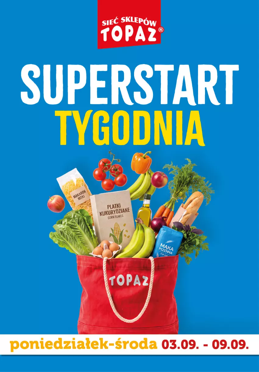 Gazetka promocyjna Topaz - Gazetka - ważna 07.09 do 09.09.2026 - strona 1