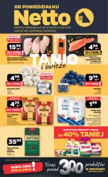 Gazetka promocyjna Netto - Od Poniedziałku - Gazetka - ważna od 21.02 do 21.02.2026 - strona 1 - produkty: Piec, Kurczak, Sos, Ser, Borówka, Filet z piersi kurczaka, Cukier, Królewski, Persil, Kawa mielona, Kawa, Diamant, Jacobs Krönung, Tera, Pieczarka, Jacobs