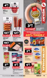 Gazetka promocyjna Netto - Od Poniedziałku - Gazetka - ważna od 21.02 do 21.02.2026 - strona 11 - produkty: Sajgonki, Krakus, Parówki sokoliki, Warzywa, Sos, Sok, Gra, Salami, Sokołów, Parówki, Hamburger, Pasztet, Stół, Szynka, Burger, Morliny, Boczek, Kabanos, Szynka biała, Kiełbasa, Berlinki, Kiełbasa śląska