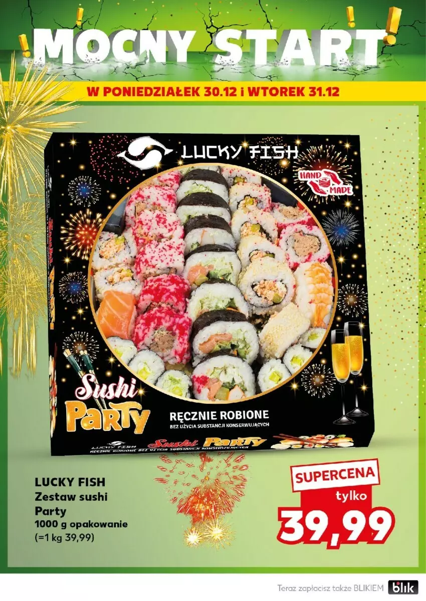 Gazetka promocyjna Kaufland - ważna 30.12 do 31.12.2024 - strona 12 - produkty: Ser, Sushi