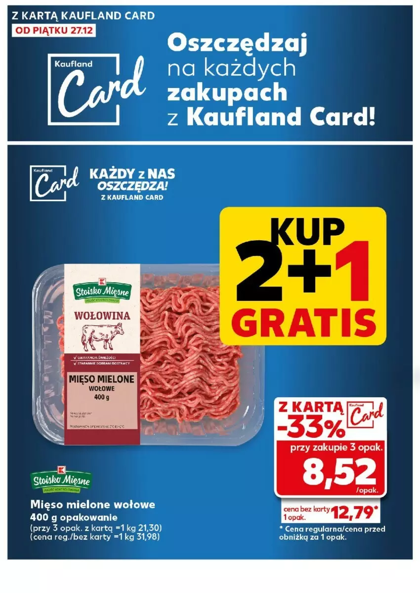 Gazetka promocyjna Kaufland - ważna 30.12 do 31.12.2024 - strona 15 - produkty: Fa, Gra, Mięso, Mięso mielone