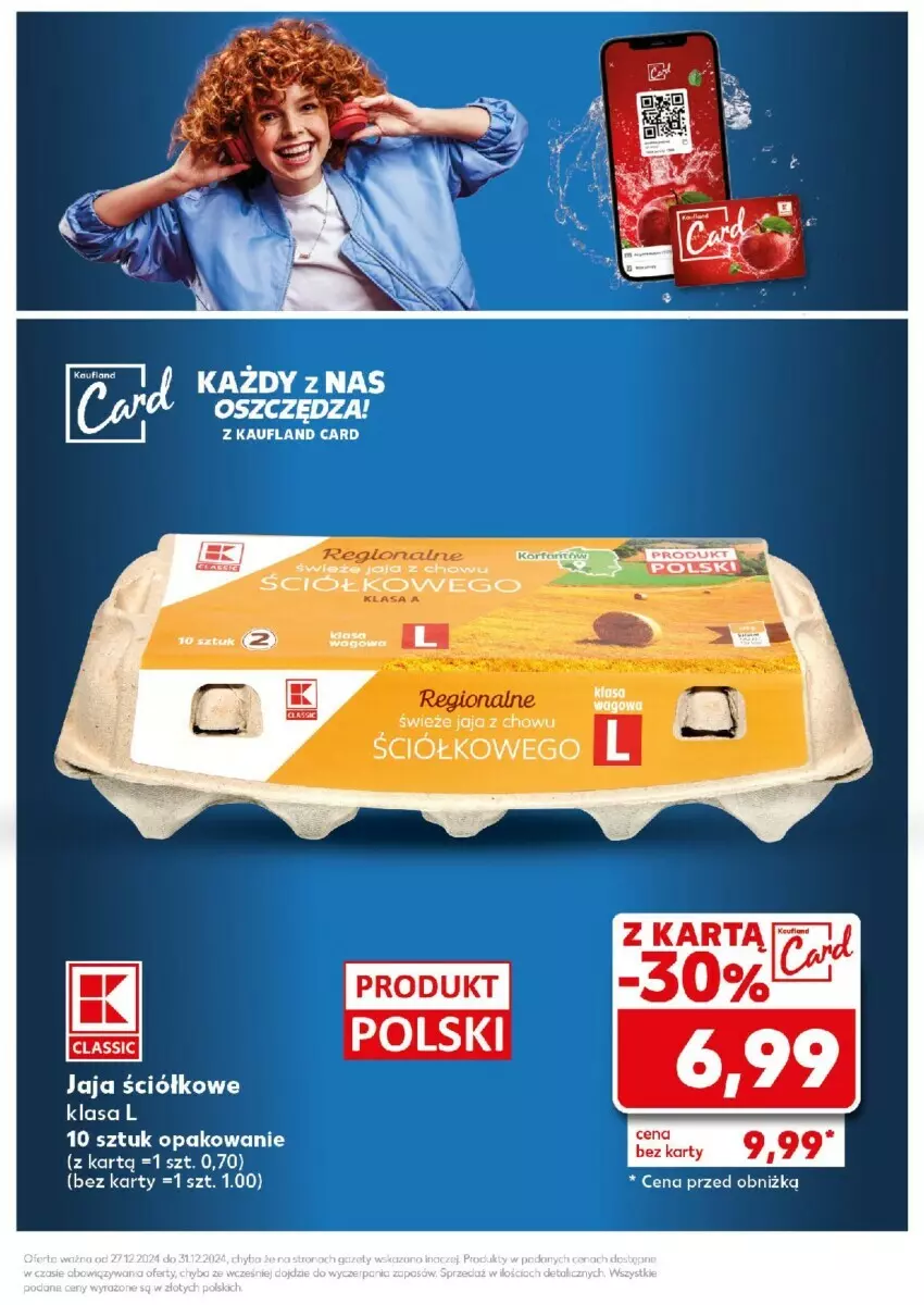 Gazetka promocyjna Kaufland - ważna 30.12 do 31.12.2024 - strona 16 - produkty: Jaja