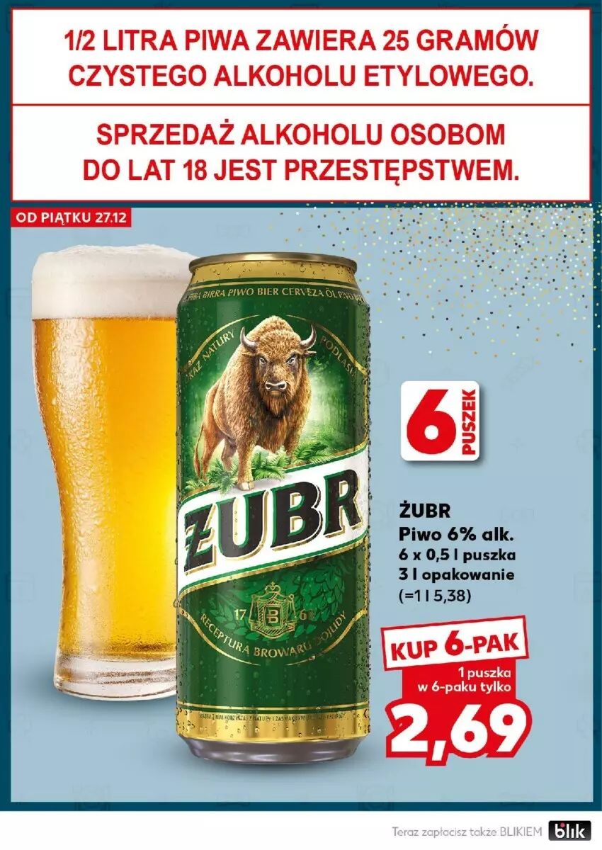 Gazetka promocyjna Kaufland - ważna 30.12 do 31.12.2024 - strona 32 - produkty: Piwo