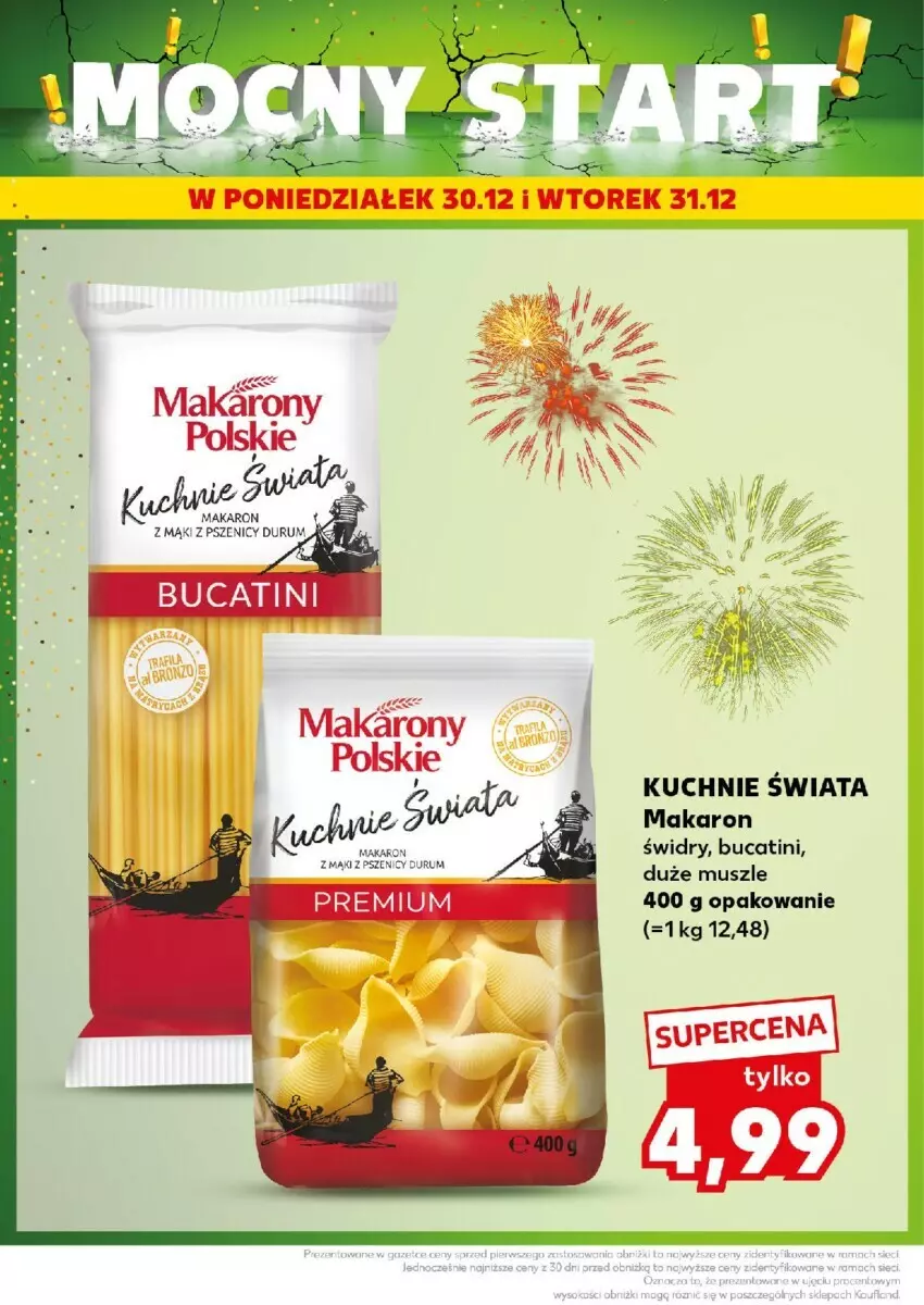 Gazetka promocyjna Kaufland - ważna 30.12 do 31.12.2024 - strona 51 - produkty: Makaron, Mus