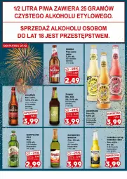 Gazetka promocyjna Kaufland - Gazetka - ważna od 31.12 do 31.12.2024 - strona 35 - produkty: Piwo, Książęce, Ser, Gin, Namysłów, Warka, Piwo jasne, Corona Extra