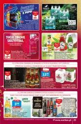 Gazetka promocyjna Auchan - Znane Marki Lubiane Hipermarket Auchan - Gazetka - ważna od 09.12 do 09.12.2023 - strona 23 - produkty: Piwo, Książęce, 7up, Chia, Mirinda, Pepsi, Smoothie, Napój niegazowany, Woda, Napój, LG