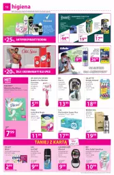 Gazetka promocyjna Hebe - Gazetka - Gazetka - ważna od 08.09 do 08.09.2021 - strona 12 - produkty: Ser, BIC, Rexona, Old Spice, Dezodorant, Wilkinson Sword, Pianka do golenia, Discreet, Tampony, Velvet, Lack, Venus, Szynka, Chusteczki, Szampon, Gillette, Garnier, Maszynka, Maszynka do golenia, Wkładki, O.B., Antyperspirant