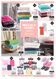 Gazetka promocyjna Carrefour - Gazetka Dom ożywa na wiosnę - Gazetka - ważna od 20.03 do 20.03.2021 - strona 14 - produkty: Kapcie, Koszula nocna, Kosz, Koszula, Szlafrok, Ręcznik, Piżama