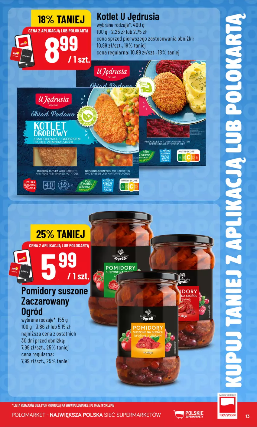 Gazetka promocyjna PoloMarket - Katalog Kupuj taniej z POLOappką - ważna 30.09 do 06.10.2026 - strona 13 - produkty: Dell, Kotlet, LG, Pomidory, Pur