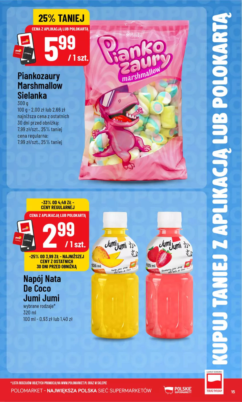 Gazetka promocyjna PoloMarket - Katalog Kupuj taniej z POLOappką - ważna 30.09 do 06.10.2026 - strona 15 - produkty: Mars, Napój, Tera