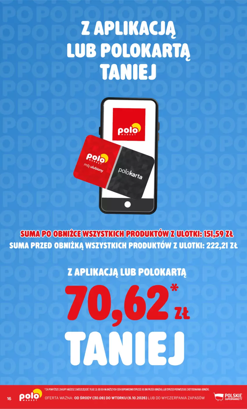 Gazetka promocyjna PoloMarket - Katalog Kupuj taniej z POLOappką - ważna 30.09 do 06.10.2026 - strona 16