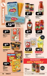 Gazetka promocyjna Netto - Od Czwartku - Gazetka - ważna od 09.05 do 09.05.2026 - strona 10 - produkty: Ketchup, Makaron, Dawtona, Corn flakes, Sos, Ryż, Mus, Gin, Papaja, Pesto, Penne, Spaghetti, Danio, Olej rzepakowy, Owoce, Barilla, Mango, Olej, Owoce suszone, Nestlé, Musztarda