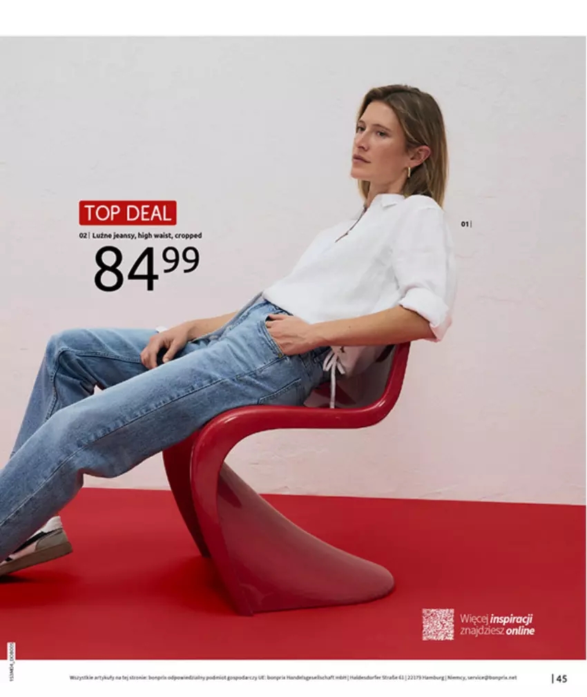 Gazetka promocyjna Bonprix - WSZYSTKO W CZERWIENI - ważna 30.03 do 27.04.2026 - strona 47