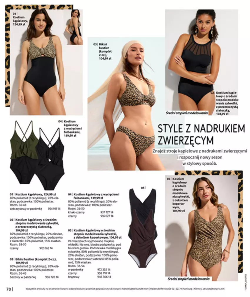 Gazetka promocyjna Bonprix - WSZYSTKO W CZERWIENI - ważna 30.03 do 27.04.2026 - strona 72 - produkty: Fa, Kostium, NBA, Por, Top