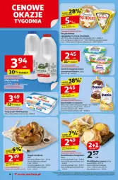 Gazetka promocyjna Auchan - Odlotowe ceny na start szkoły Supermarket - Gazetka - ważna od 03.09 do 03.09.2025 - strona 4 - produkty: Sos, Ser, Piątnica, Brie, Serek homogenizowany, Serek, Camembert, Rogal, Danio, Twój Smak, Ser pleśniowy