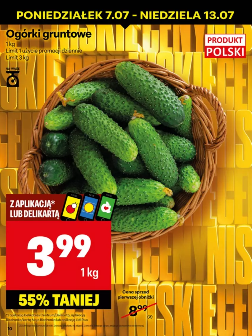 Gazetka promocyjna Delikatesy Centrum - Franczyza DC28 Poniedziałek - ważna 07.07 do 13.07.2025 - strona 10