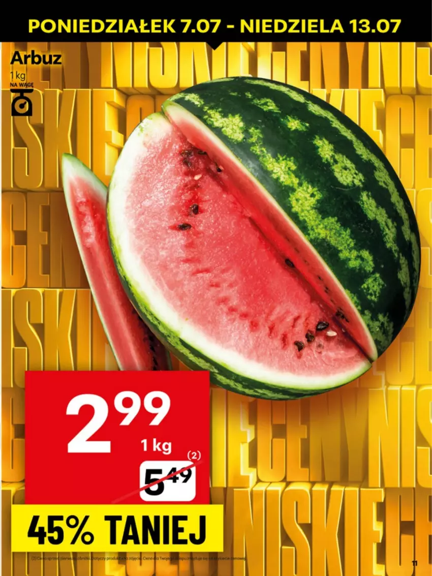 Gazetka promocyjna Delikatesy Centrum - Franczyza DC28 Poniedziałek - ważna 07.07 do 13.07.2025 - strona 11