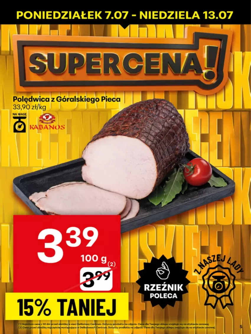 Gazetka promocyjna Delikatesy Centrum - Franczyza DC28 Poniedziałek - ważna 07.07 do 13.07.2025 - strona 5