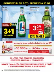 Gazetka promocyjna Delikatesy Centrum - Franczyza DC28 Poniedziałek - Gazetka - ważna od 13.07 do 13.07.2025 - strona 34 - produkty: Piwo, Rum, Koc, Namysłów, Robot, Orka