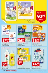 Gazetka promocyjna Auchan - Szkoła oszczędzania Supermarkety 25-31.08 - Gazetka - ważna od 31.08 do 31.08.2022 - strona 10 - produkty: Rum, Do mycia naczyń, Finish, Zawieszki, Balsam do mycia naczyń, Bell, Bref, Lovela, Pieluchy, Tablet, Majtki, Vizir, Ręcznik, Rolki, Foxy, Bella, Pieluchomajtki, Zmywarki, Tabletki do zmywarki