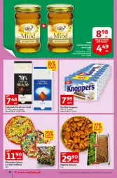 Gazetka promocyjna Auchan - Szkoła oszczędzania Supermarkety 25-31.08 - Gazetka - ważna od 31.08 do 31.08.2022 - strona 6 - produkty: Gra, Migdały, Czekolada, Miód, Knoppers, Gala, Lindt, Fa